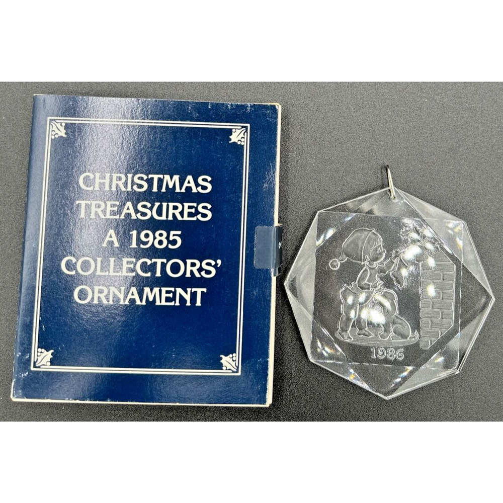 1985 Christmas Treasures Collectors' Ornament SKU U232/#2